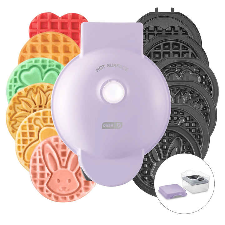 MultiMaker® Mini System with Removable Plates: Waffle & Griddle J8