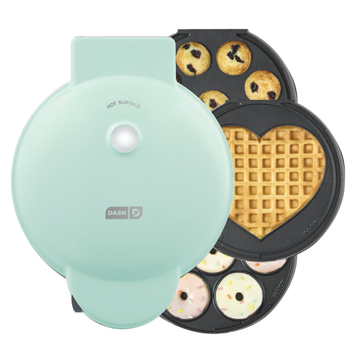 MultiMaker® Treat Maker System: Mini Donut, Mini Cupcake, Heart Waffle A9